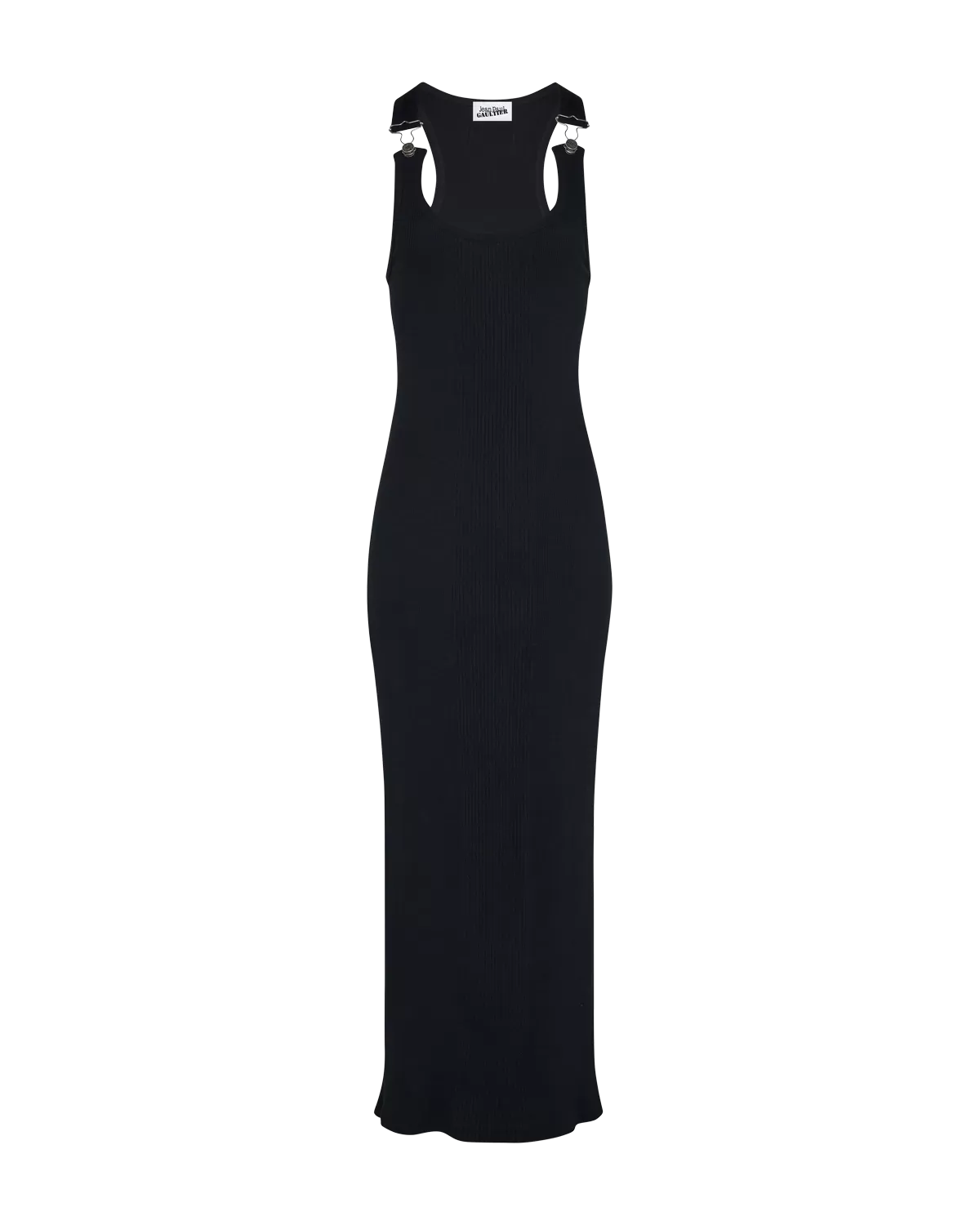 JEAN PAUL GAULTIER TRES - THE BLACK STRAPPED DRESS in BLACK