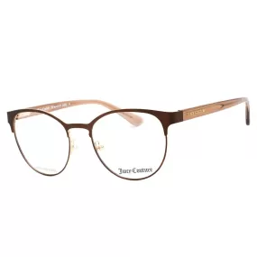 Juicy Couture JU 203/G Eyeglasses Matte Brown / Clear demo lens