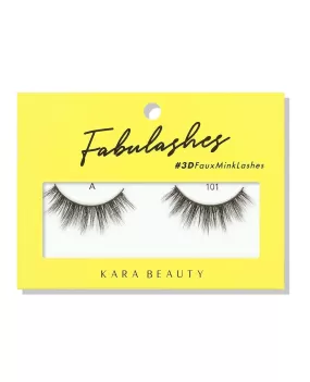 Kara Beauty 3D Faux Mink Eyelashes-A101