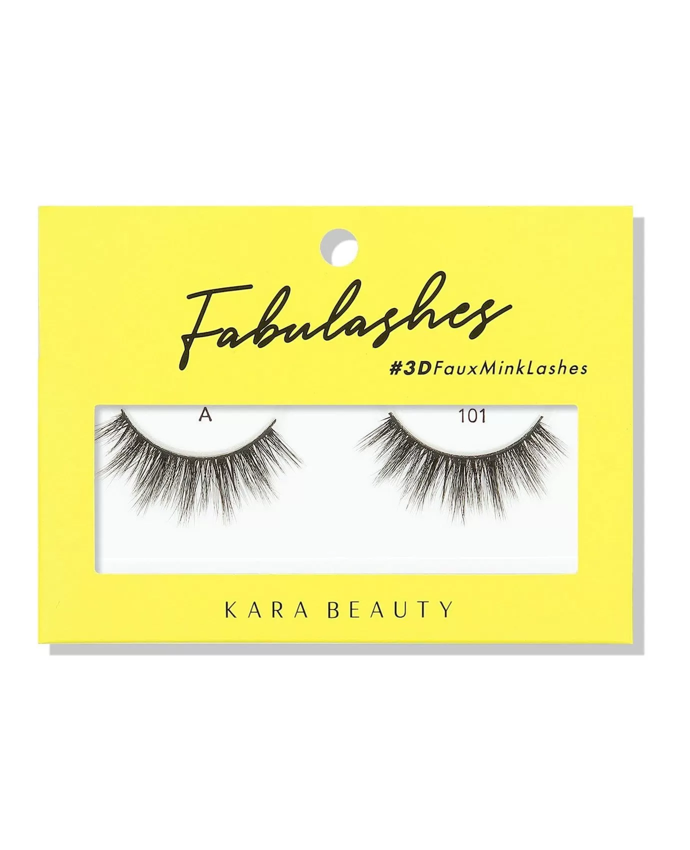 Kara Beauty 3D Faux Mink Eyelashes-A101