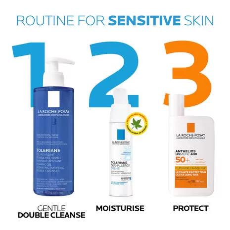 La Roche-Posay Toleriane Gel Moussant Double Cleanser 400ml