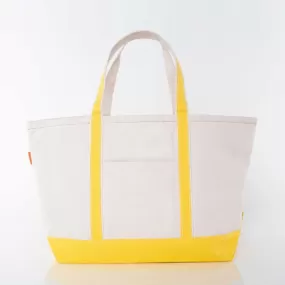 Large Boat Tote - Yellow