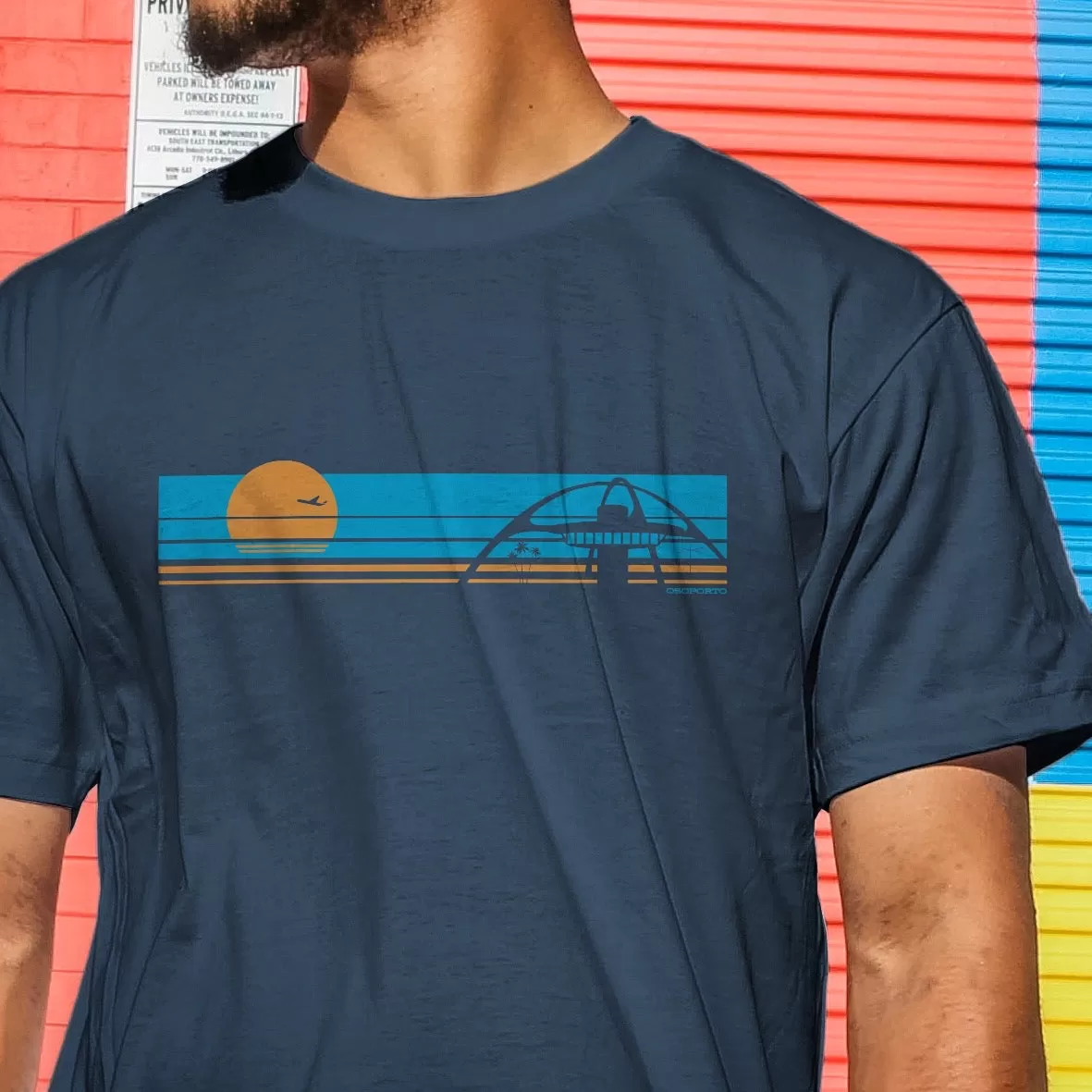 LAX Skylines t-shirt