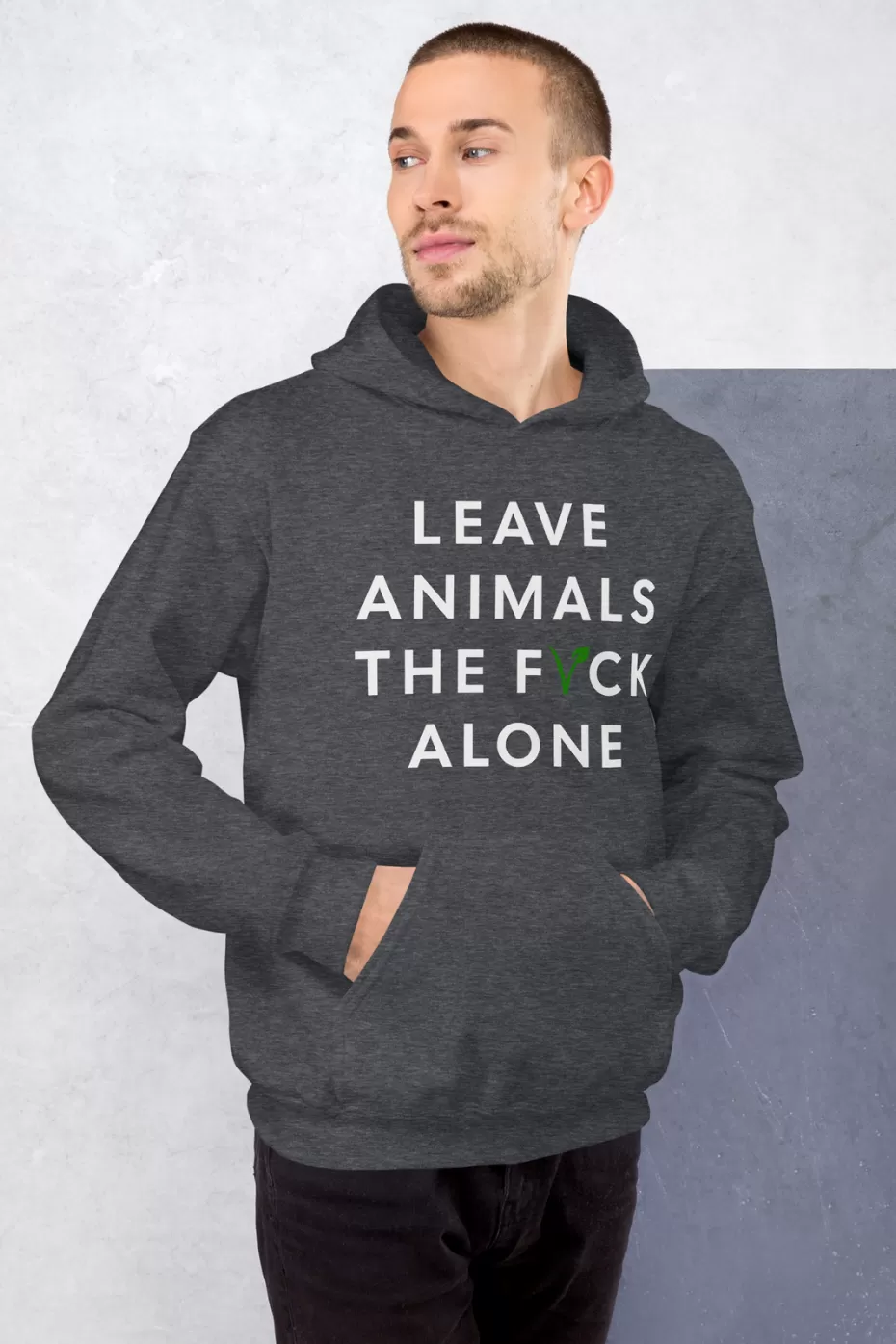 Leave Animals Alone Unisex Hoodie