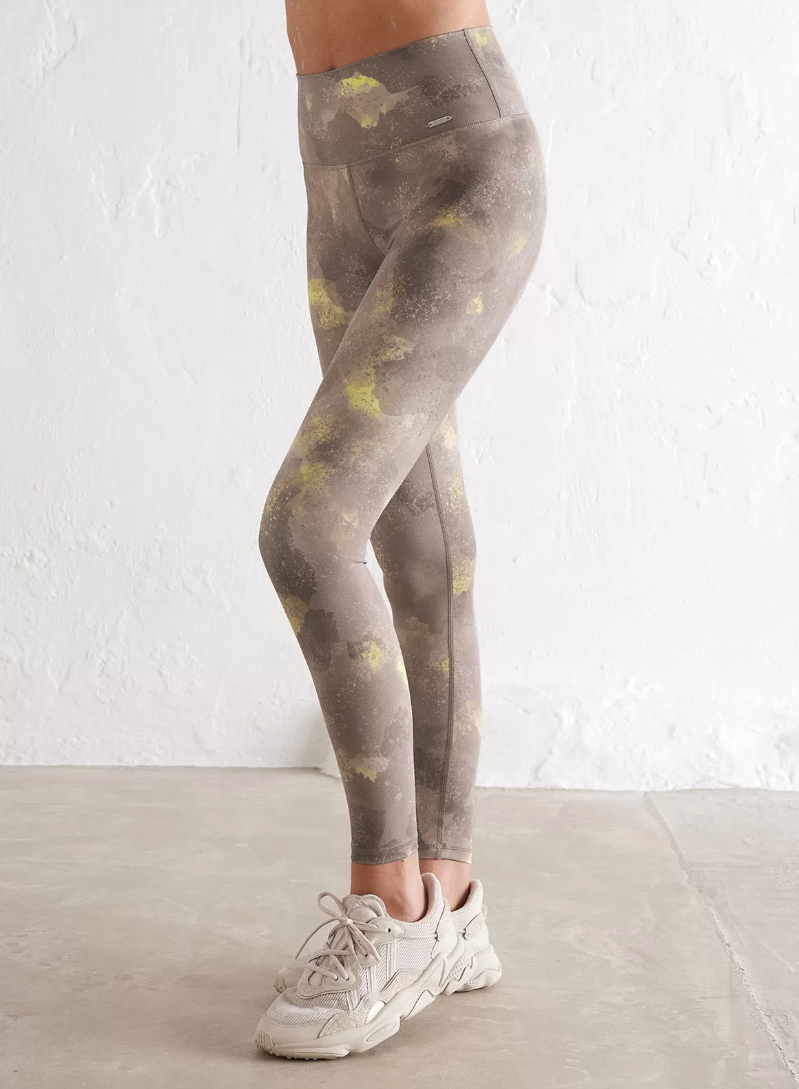 Lemonade Crush Print Core Tights