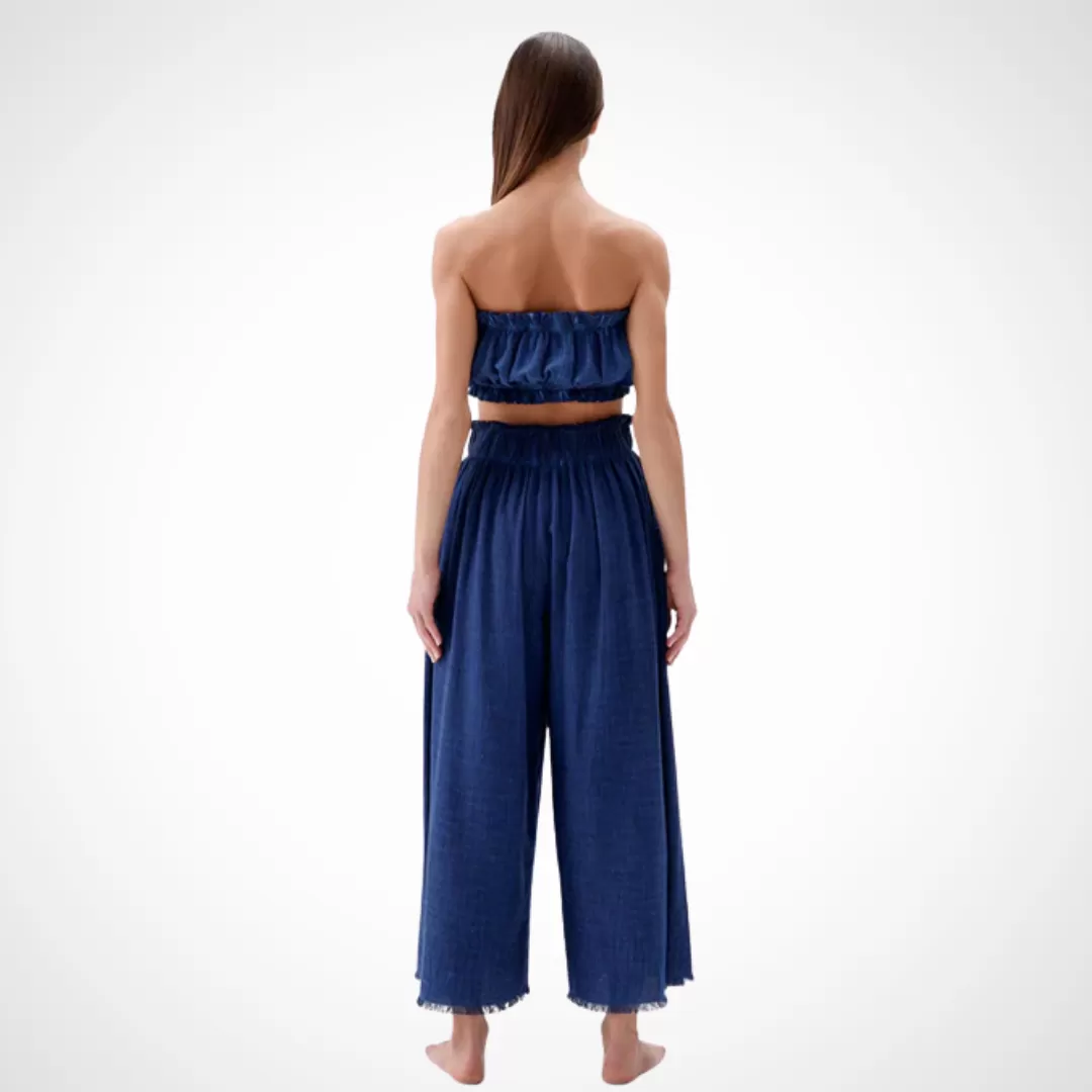 Linen Cotton Palazzo Pant