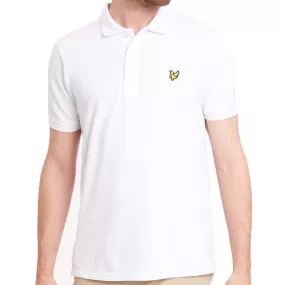 Lyle and Scott Plain Polo Shirt - White