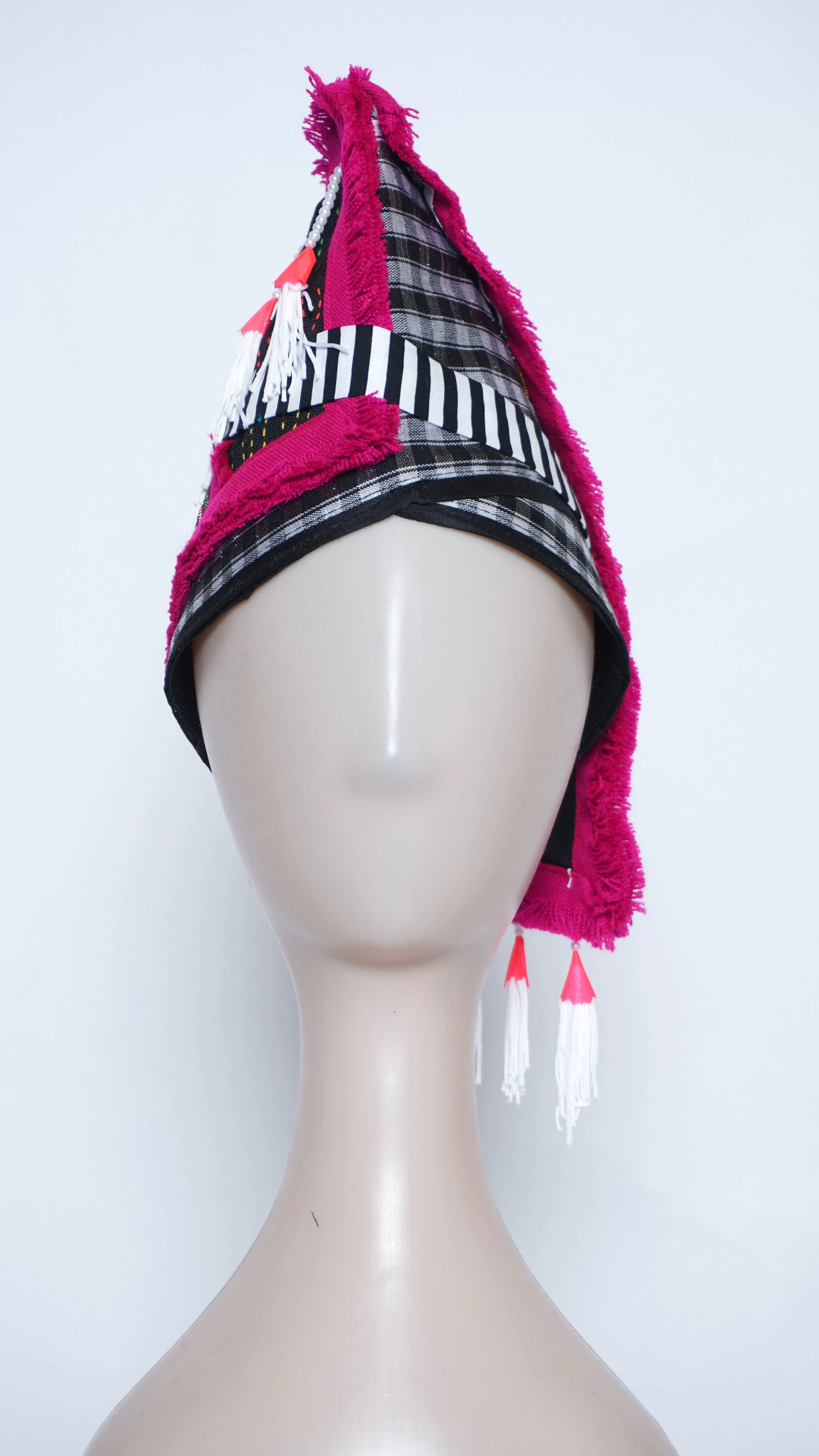 Magenta Rooster Hat