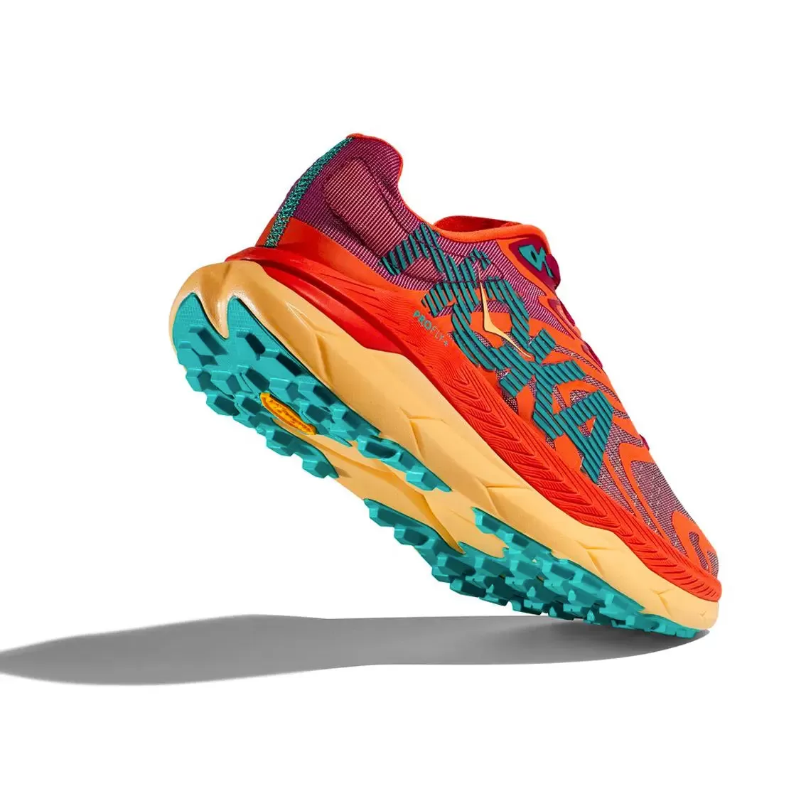 Mens Hoka Tecton X 2 - Cherrie Jubilee / Flame