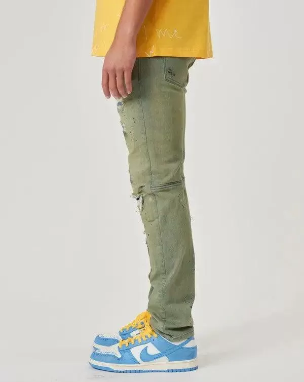 Men's Vintage Slim Fit Jeans