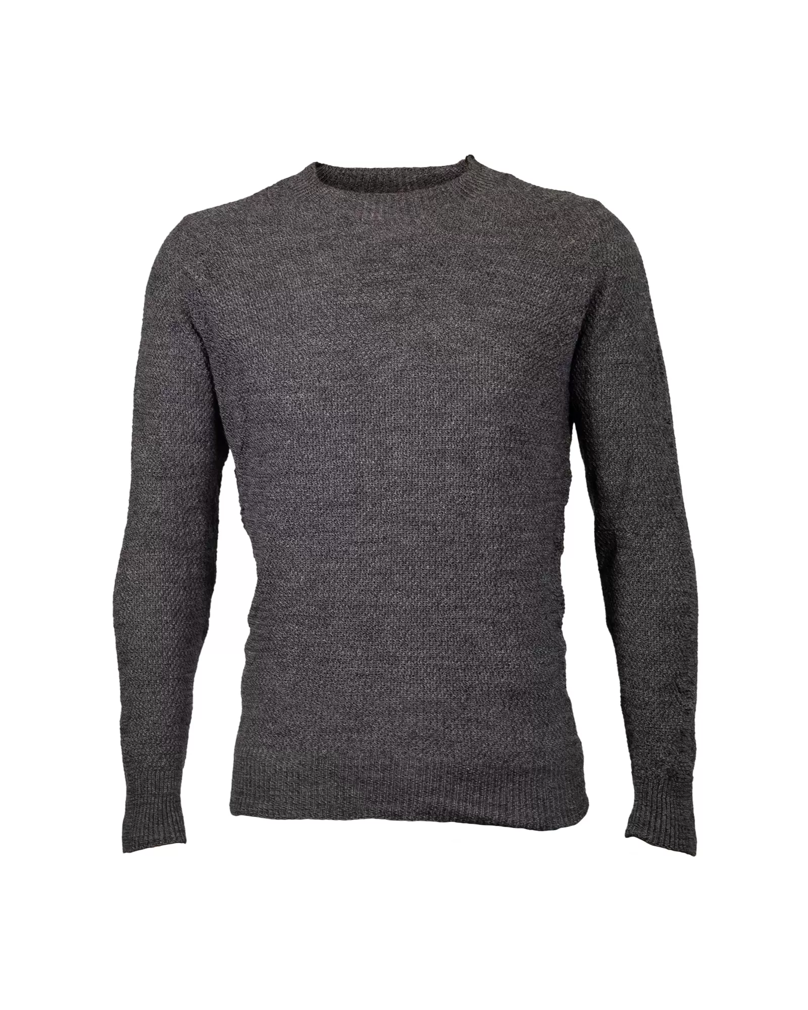 MERINO/ ALPACA MOSS STICH CREW