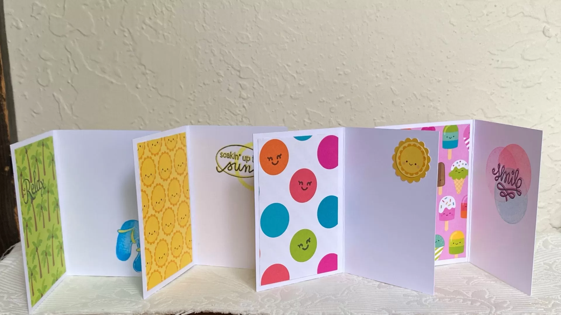 Mini cards (summer fun)