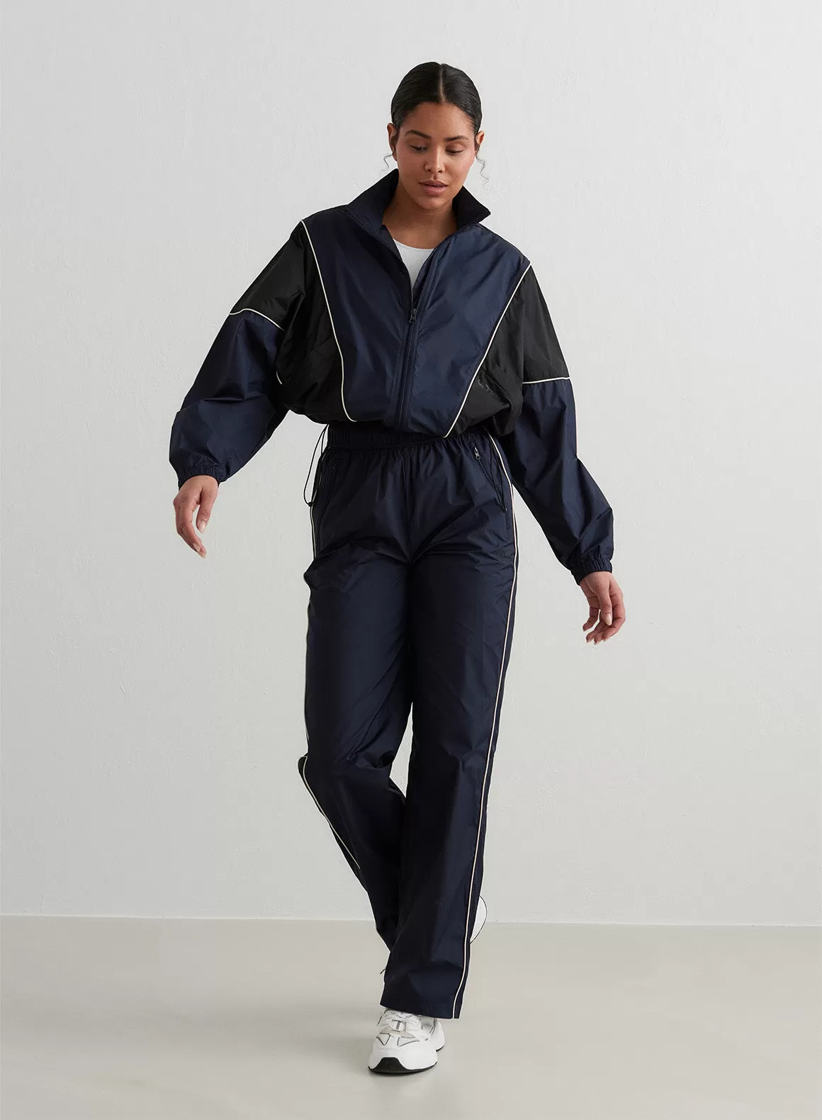 Navy Balance Windstopper Tracksuit Jacket