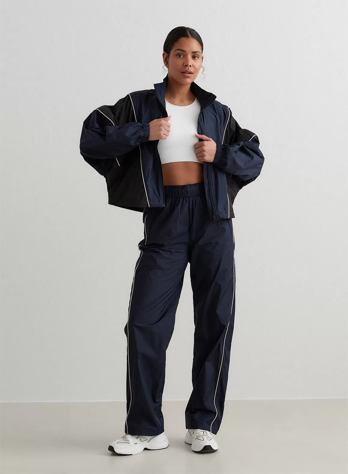 Navy Balance Windstopper Tracksuit Jacket