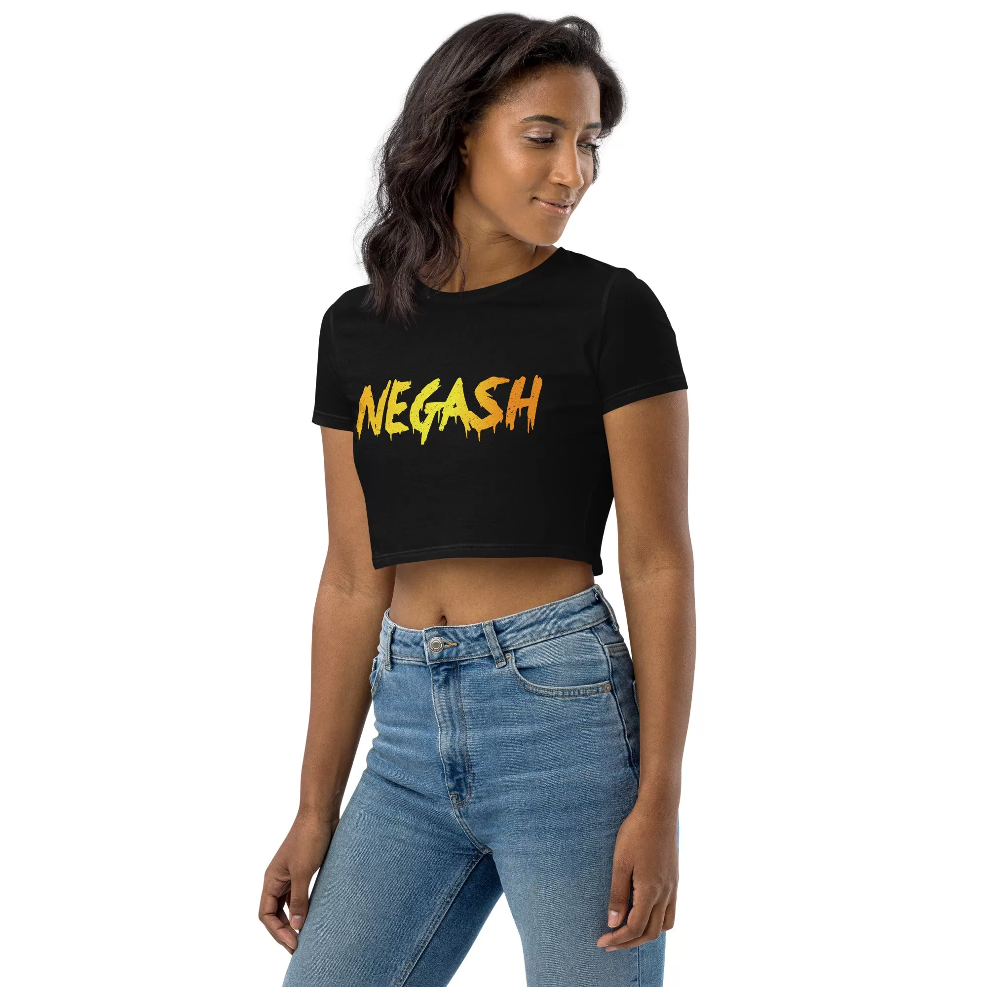 Negash Graphic  Crop Top