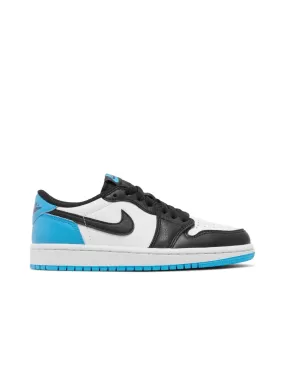 Nike Air Jordan 1 Low Black Dark Powder Blue (W)