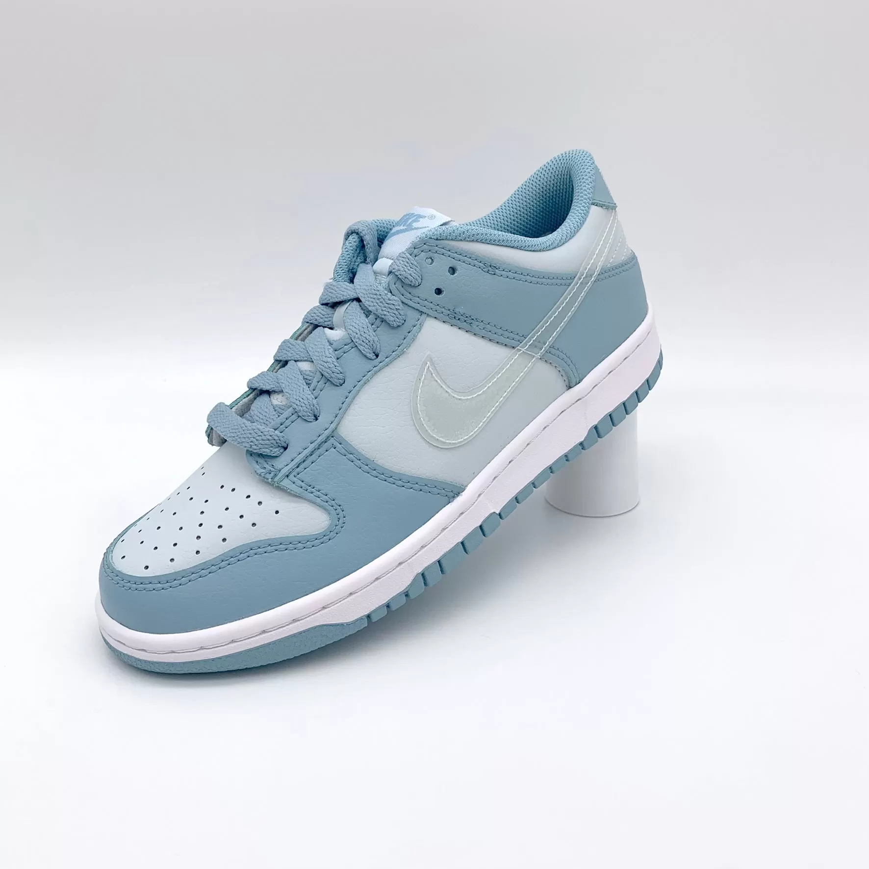 Nike Dunk Low Clear Blue Swoosh