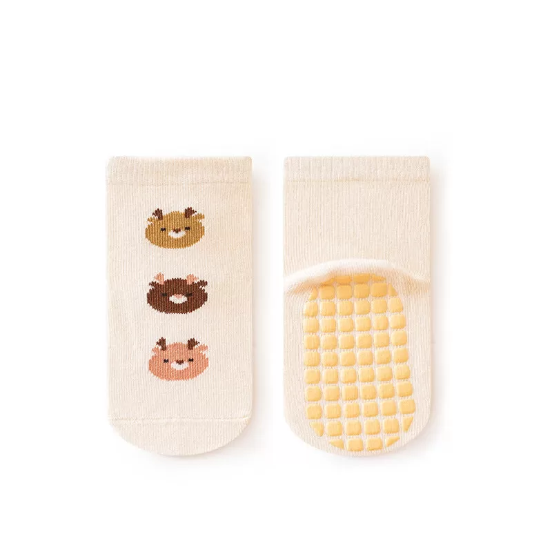 Non-Slip Cotton Footie Socks for Babies