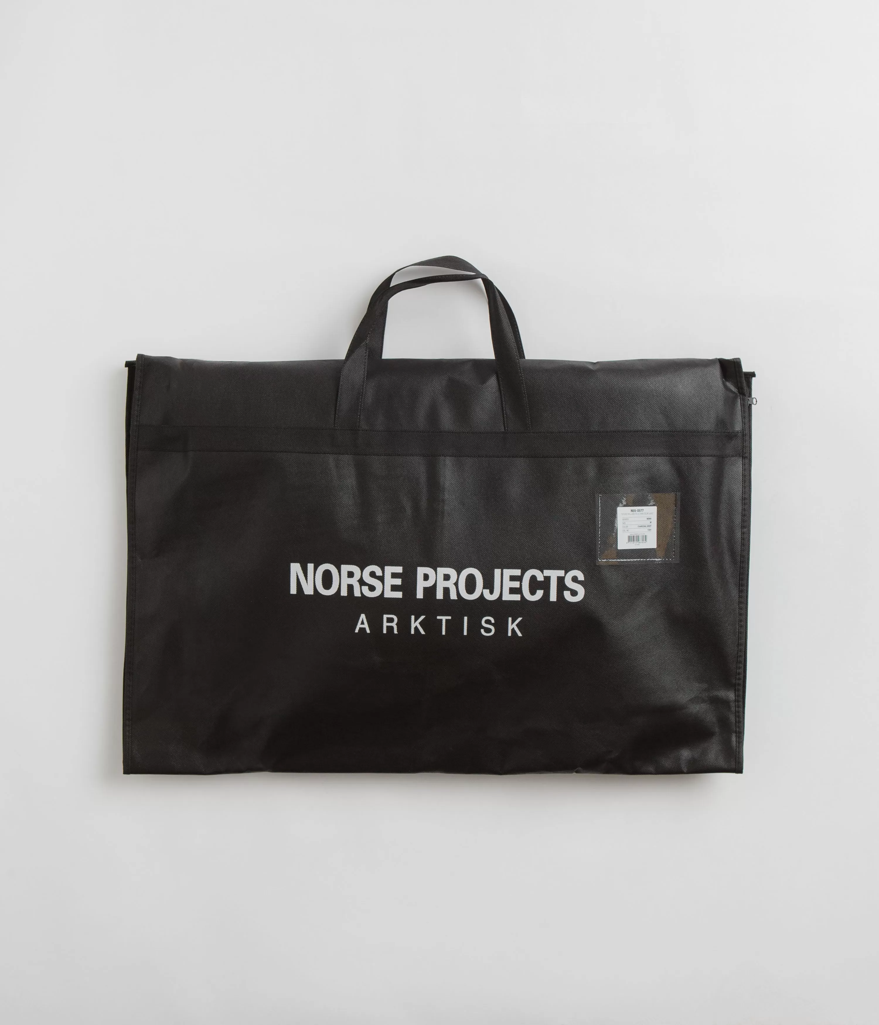 Norse Projects Textured Twill Gore-Tex 3L Stand Collar Jacket - Charcoal Grey