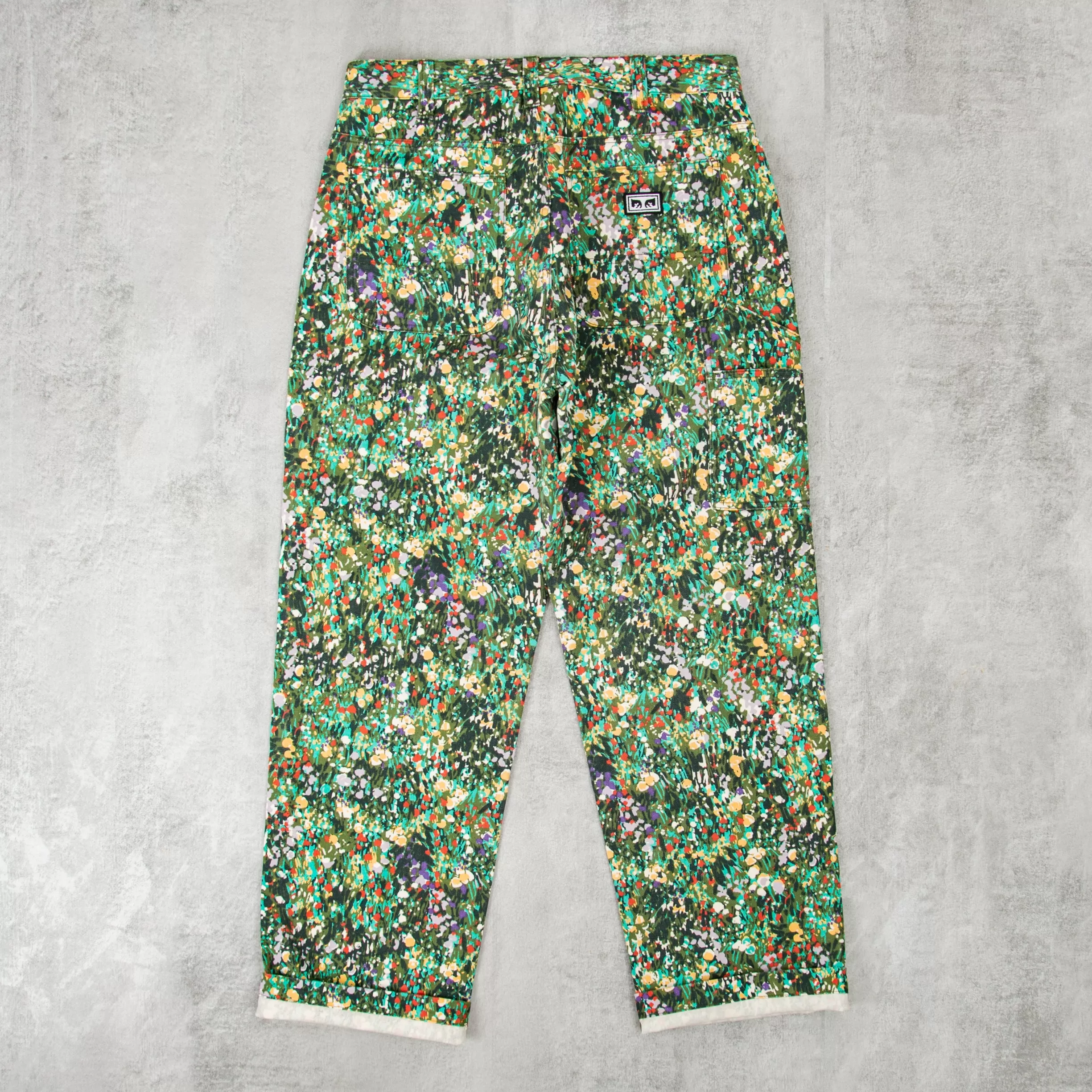 Obey Hardwork Carpenter Pant - Floral Multi