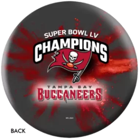 OnTheBallBowling NFL Tampa Bay Bucs Super Bowl LV Champions Bowling Ball