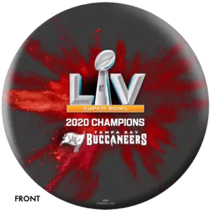 OnTheBallBowling NFL Tampa Bay Bucs Super Bowl LV Champions Bowling Ball