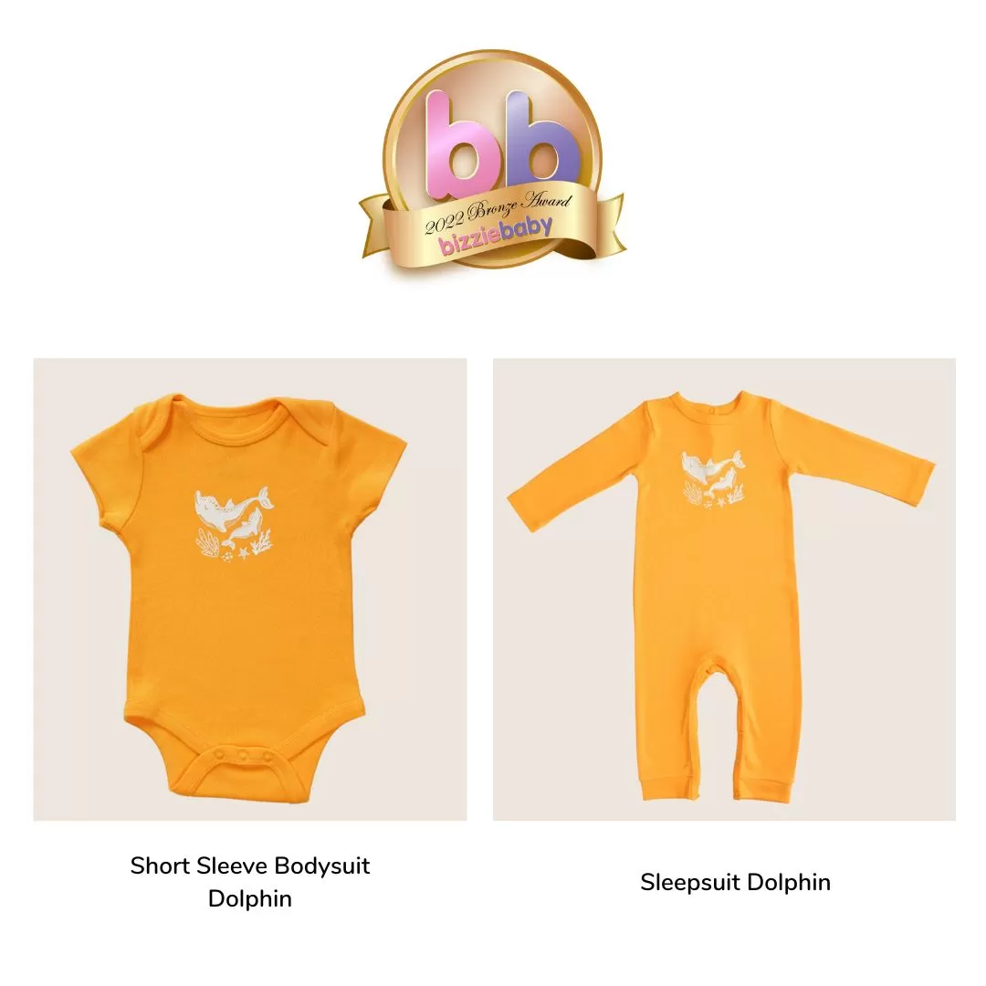 Organic Baby Short Sleeve Bodysuit & Sleepsuit Bundle