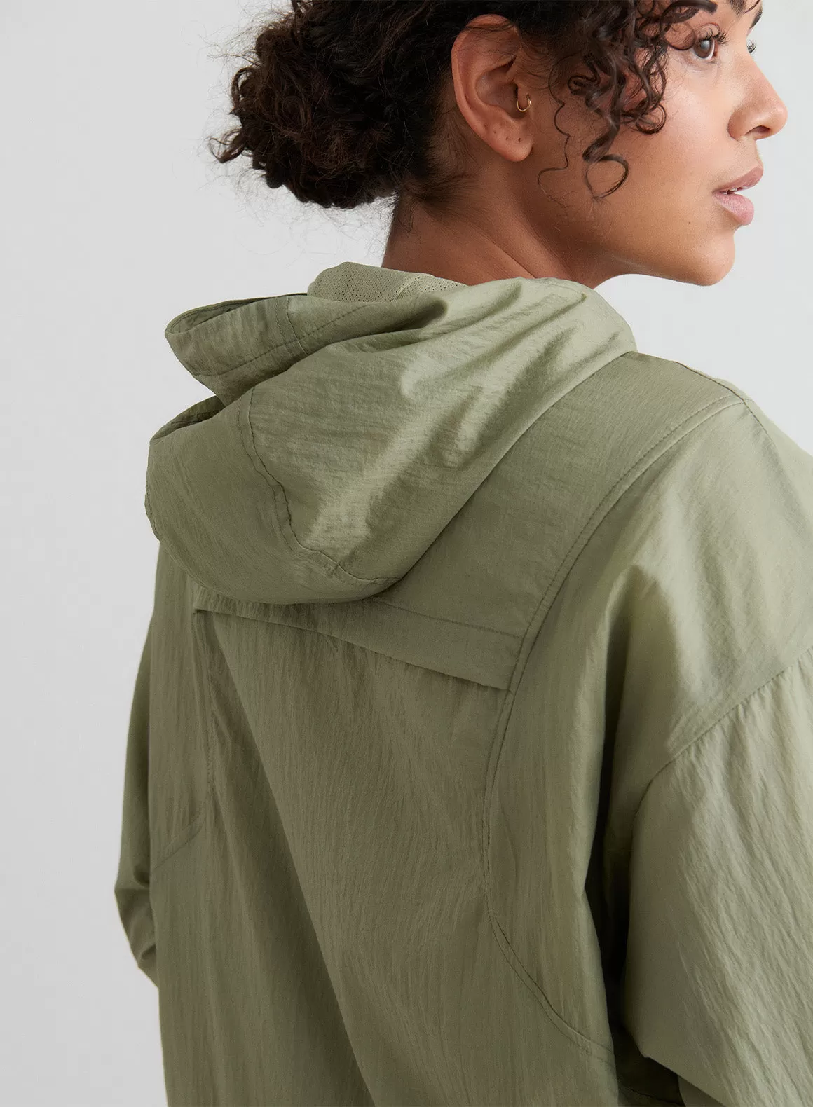 Pale Khaki Lightweight Anorak