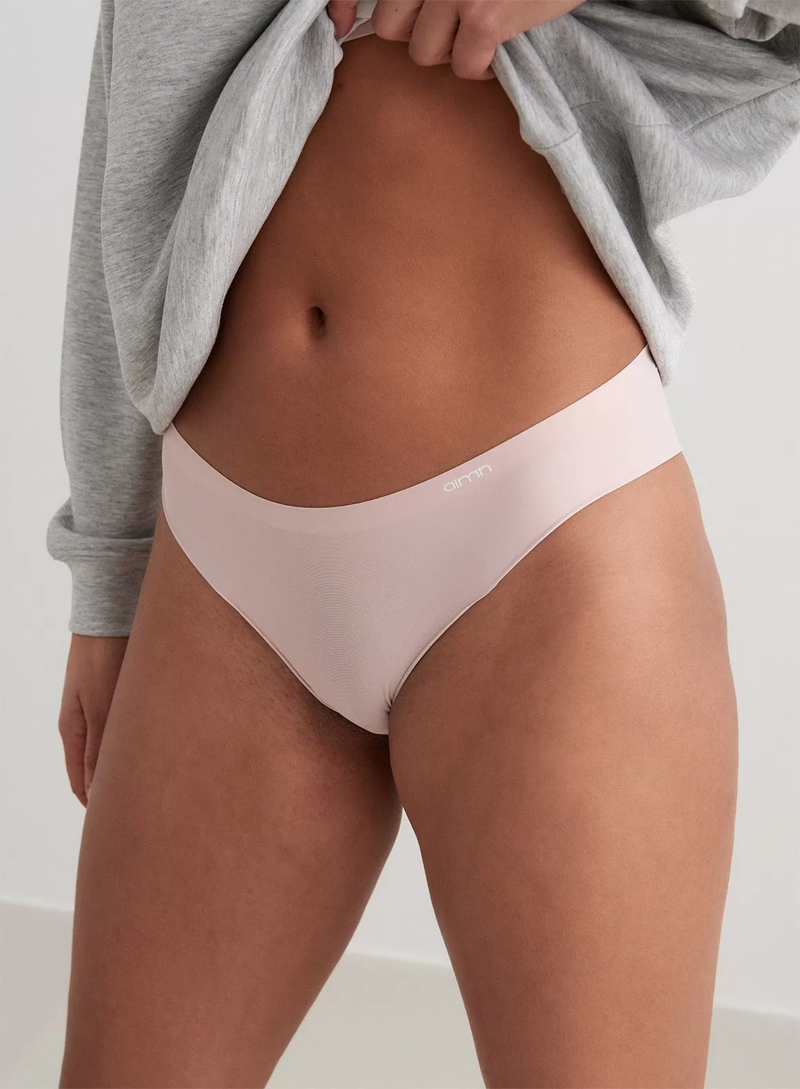 Pale Pink Invisible Brief 3-pack