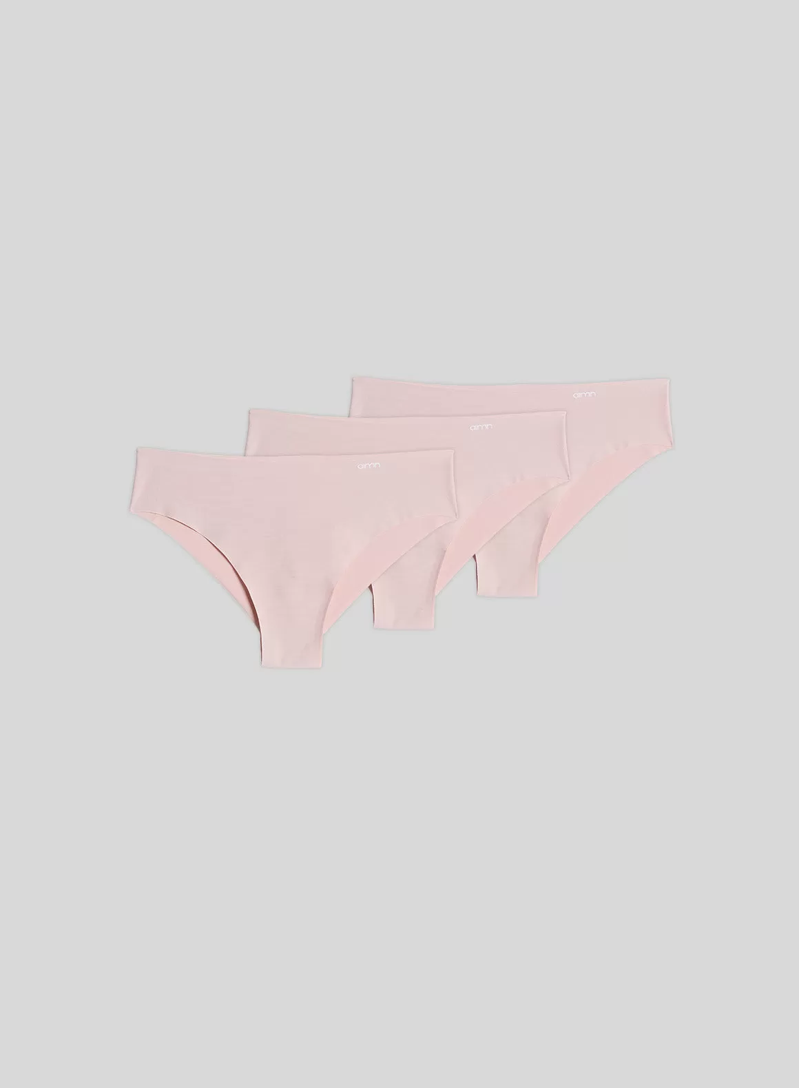 Pale Pink Invisible Brief 3-pack