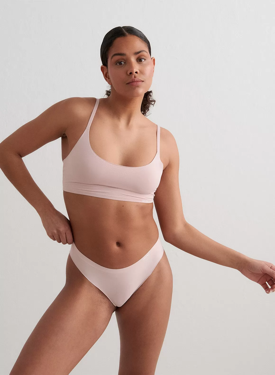 Pale Pink Invisible Brief 3-pack