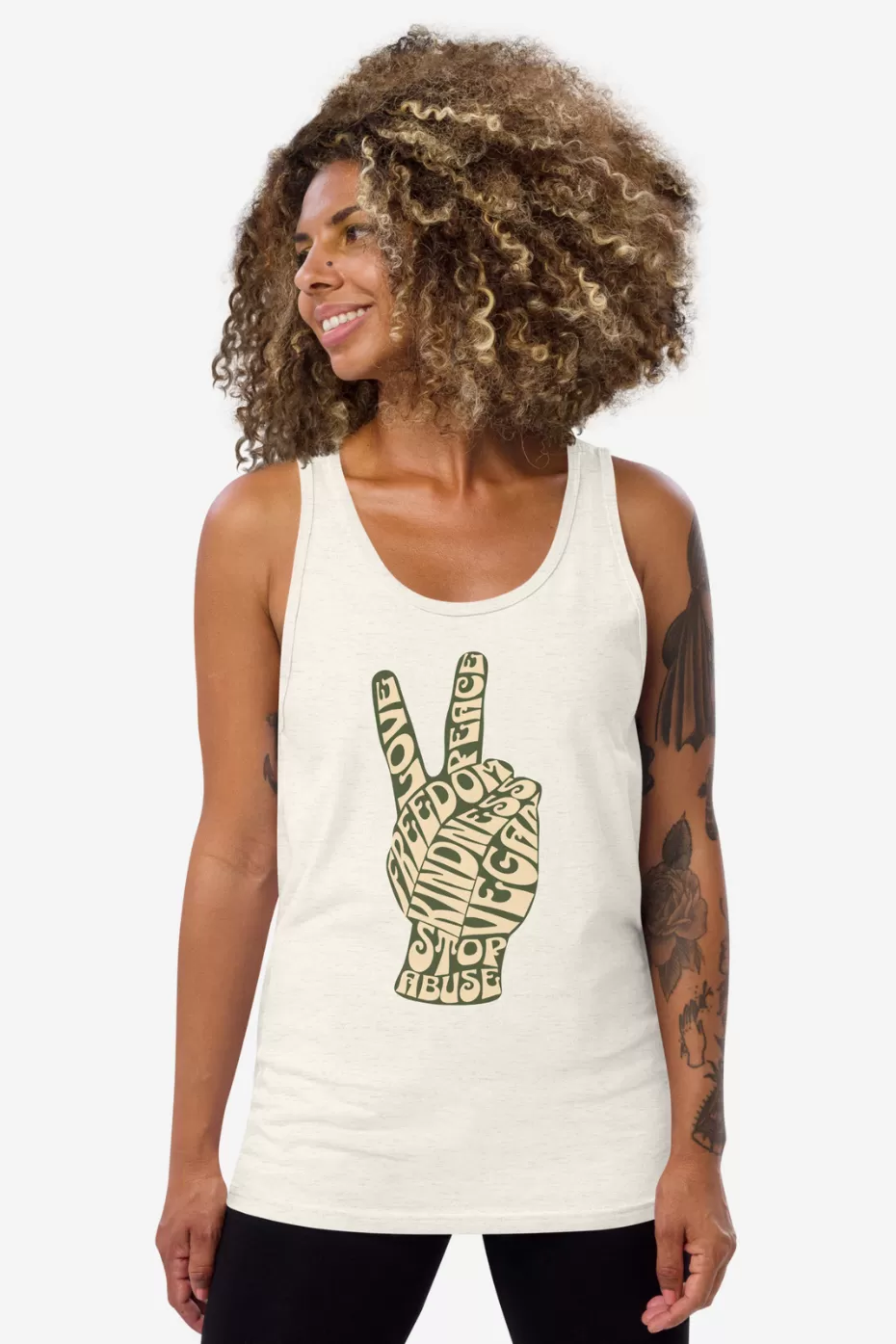 Peace Unisex Tank Top