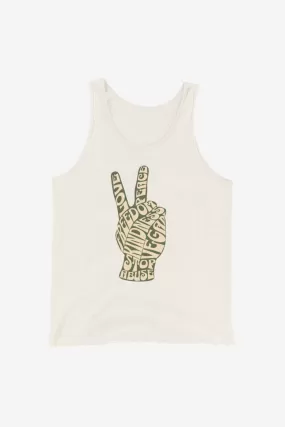 Peace Unisex Tank Top