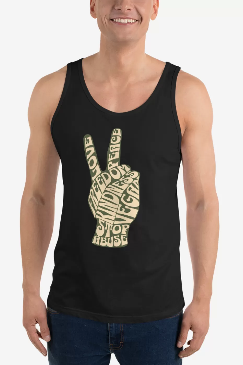 Peace Unisex Tank Top