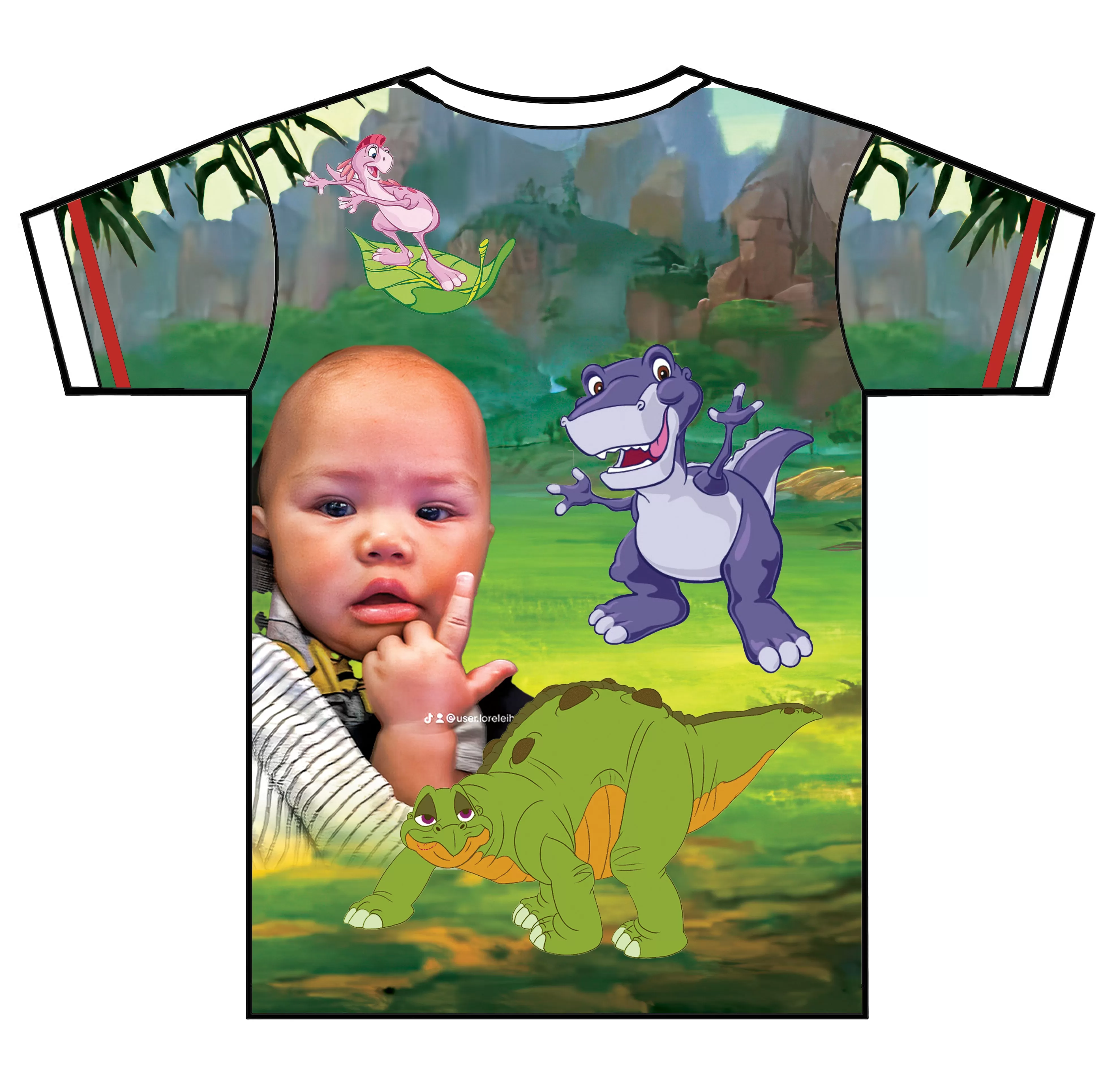 "Lhondyn Land" Custom Designed Birthday 3D shirt