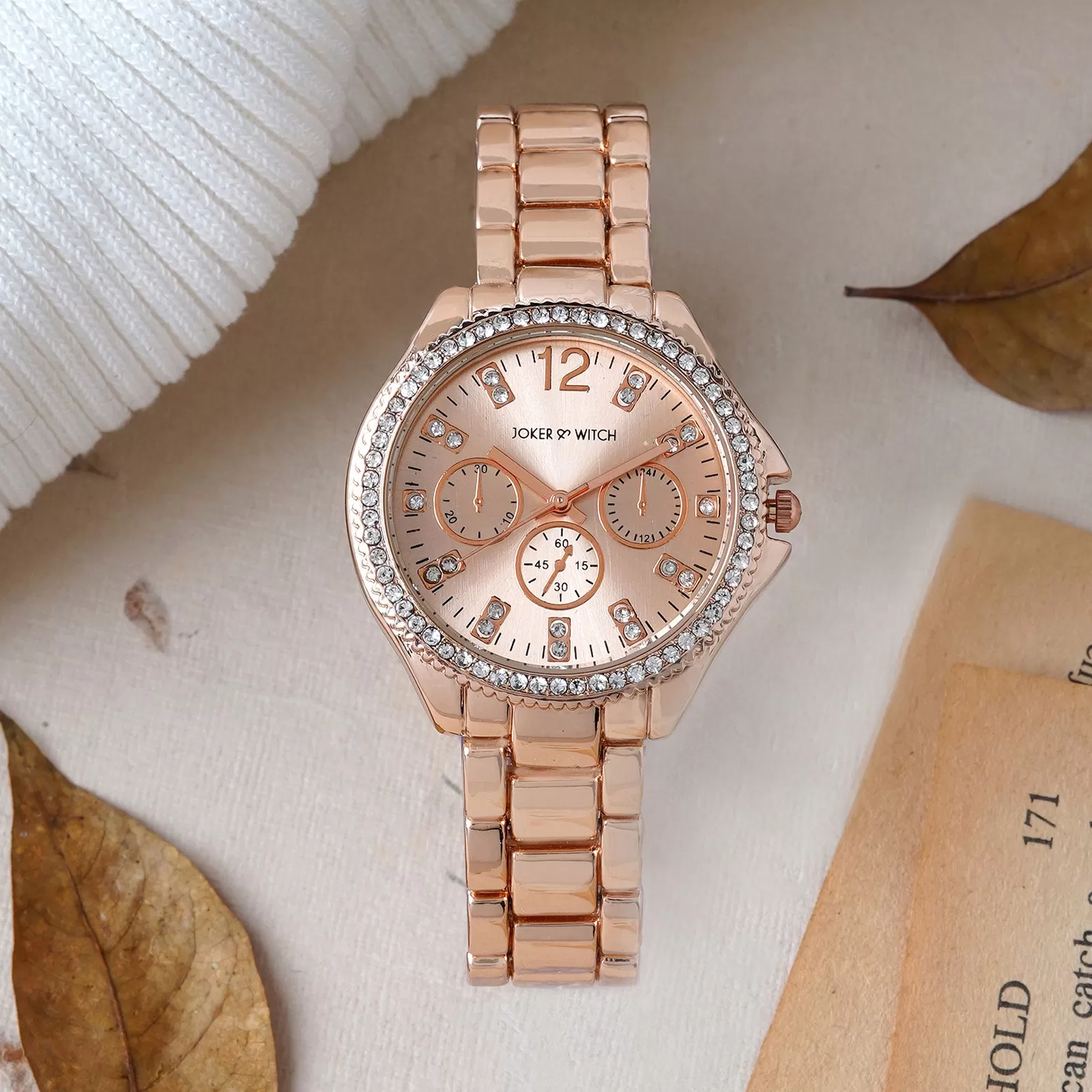 Reina All Rose Gold Metallic Watch