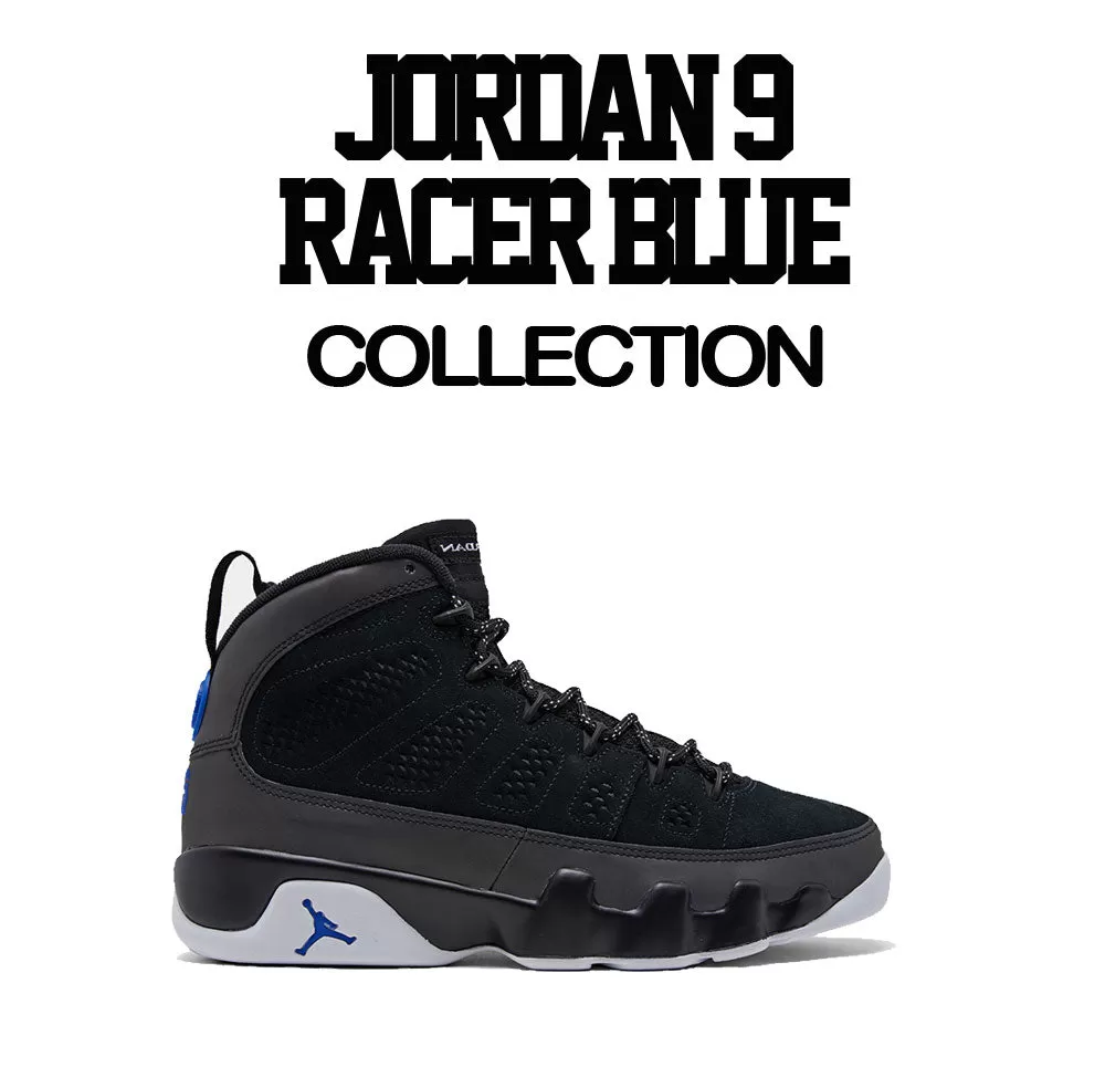 Retro 9 Racer Blue Shirt - Cost - Royal