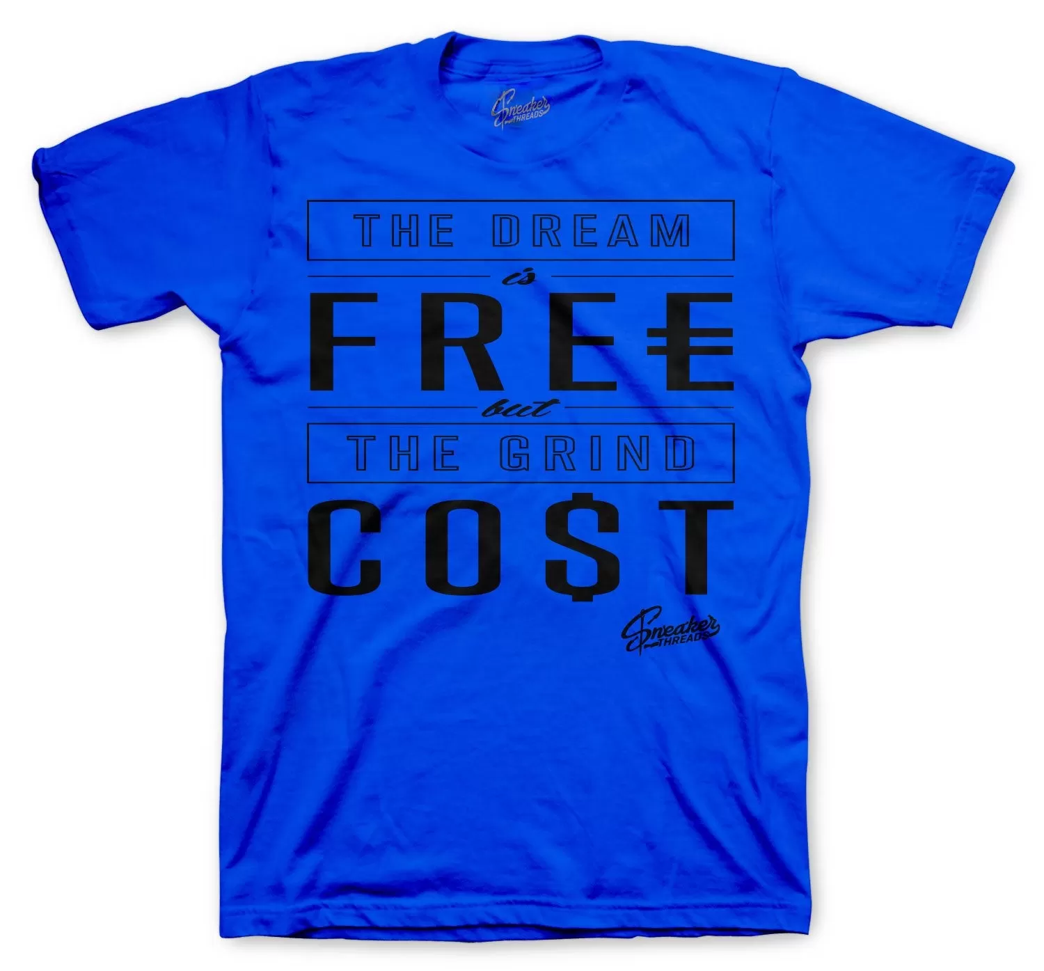 Retro 9 Racer Blue Shirt - Cost - Royal