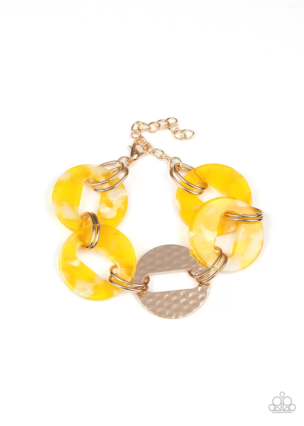 Retro Recharge Yellow-Bracelet