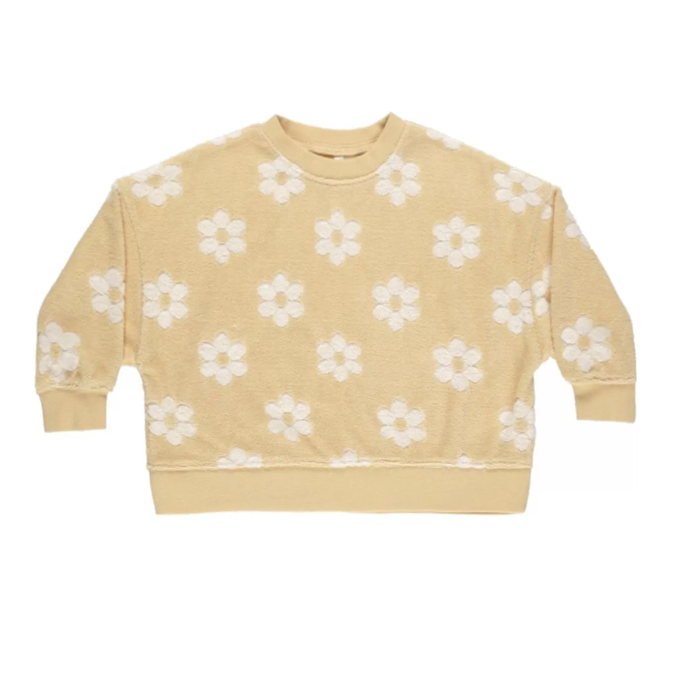 Rylee   Cru Boxy Pullover - Daisy - Yellow