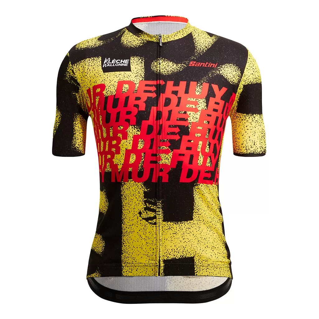 Santini TDF Mur De Huy Jersey - Print