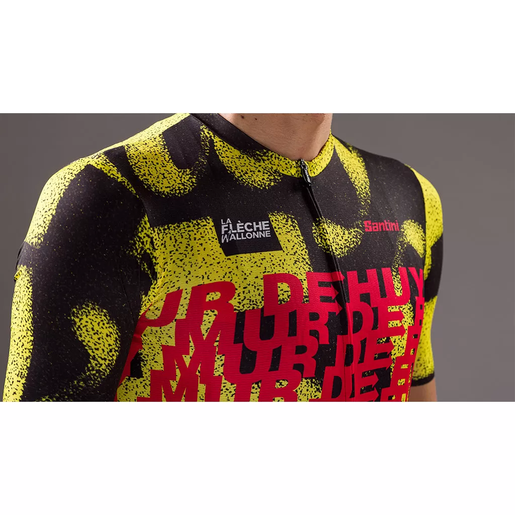 Santini TDF Mur De Huy Jersey - Print