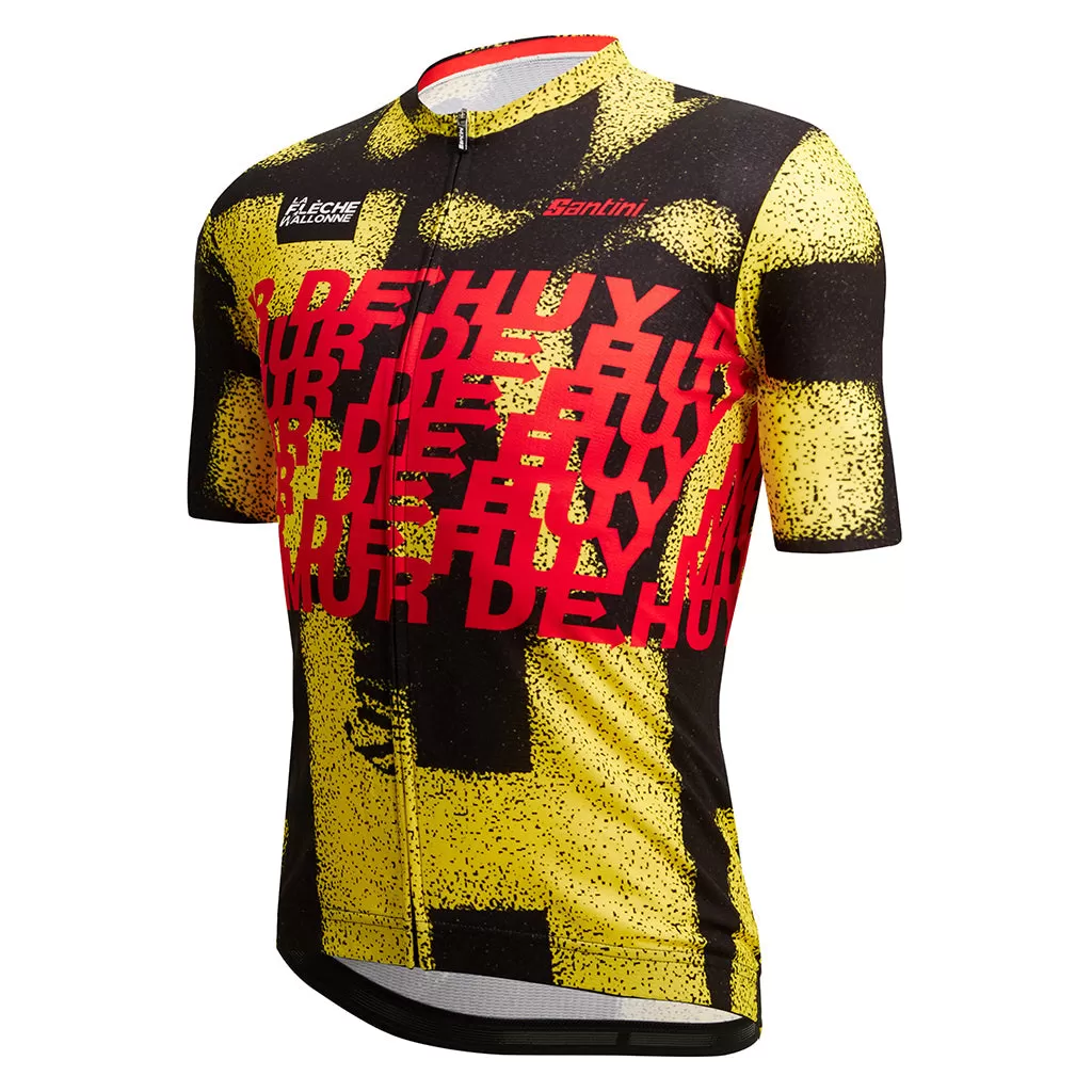 Santini TDF Mur De Huy Jersey - Print