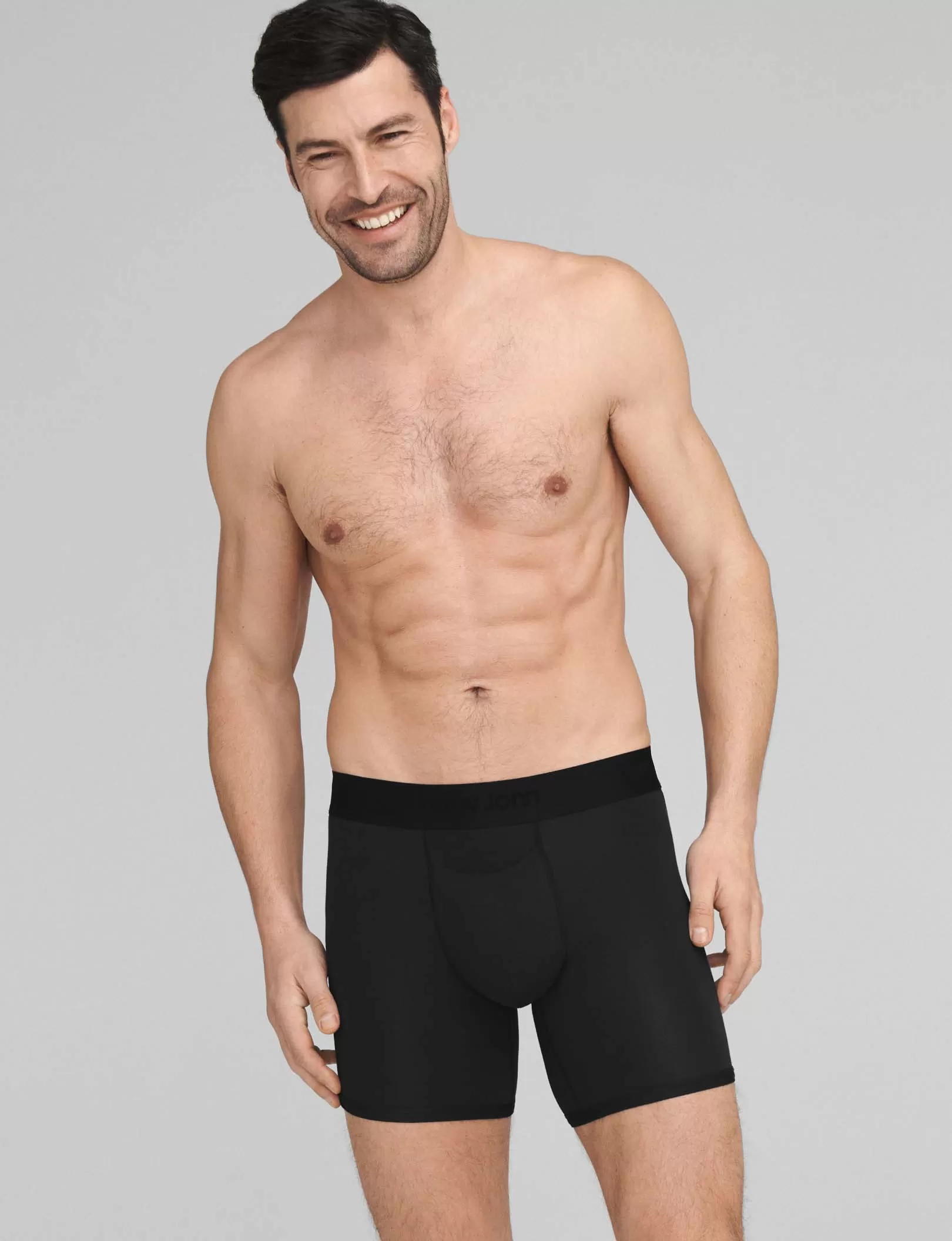 Second Skin Mid-Length Boxer Brief 6" (6-Pack)