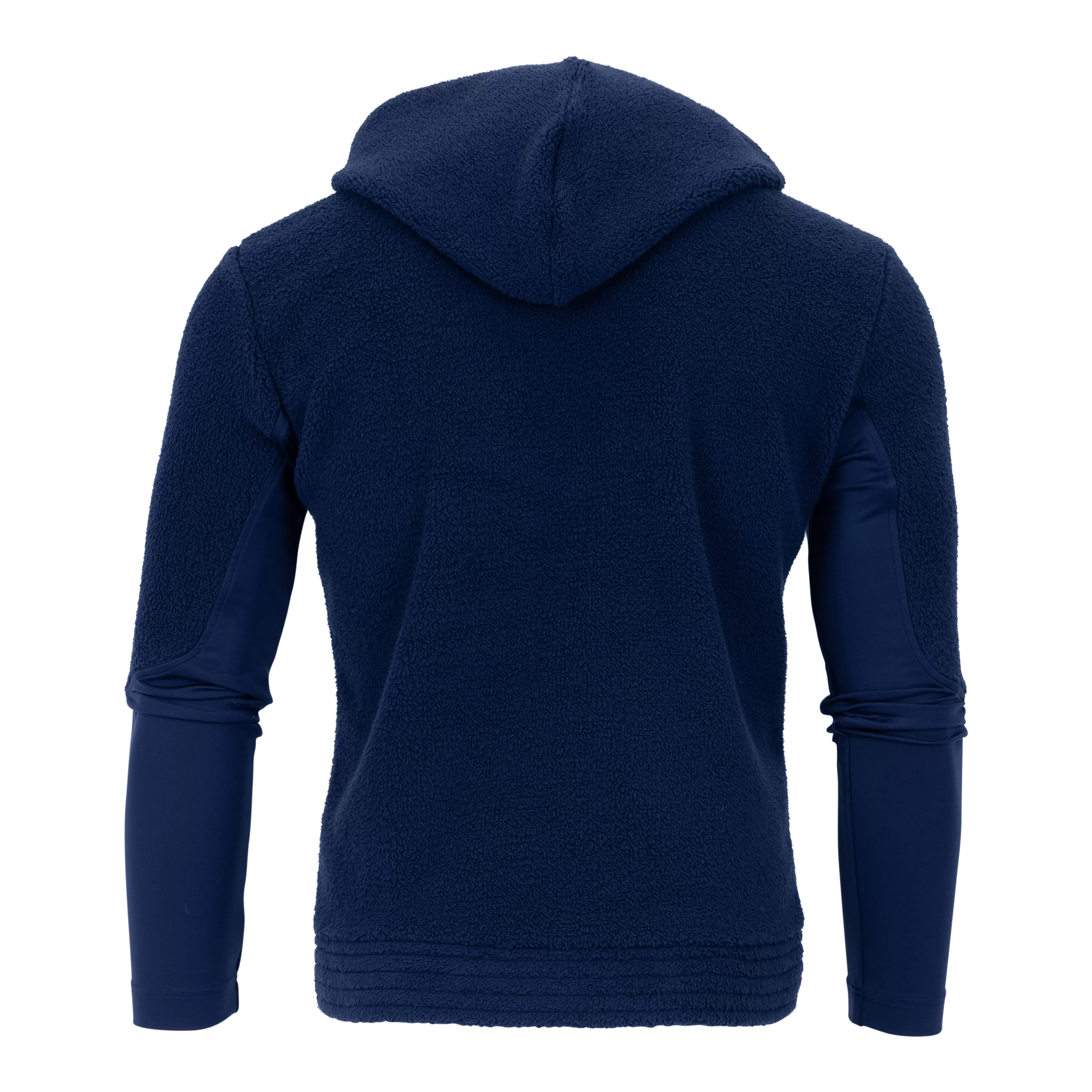 Sherpa Hybrid Full-Zip Hoodie