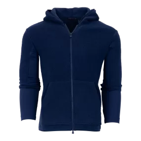 Sherpa Hybrid Full-Zip Hoodie