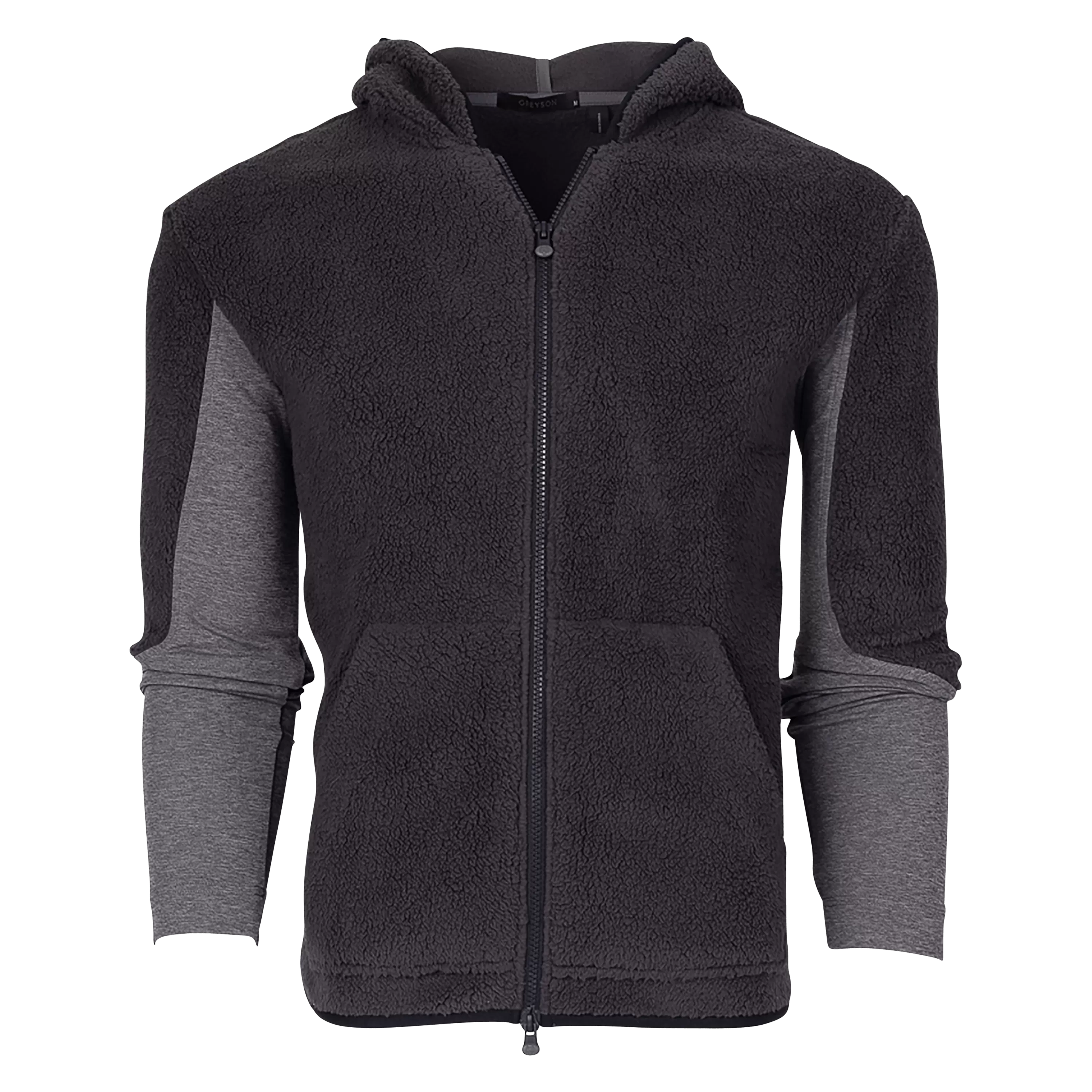 Sherpa Hybrid Full-Zip Hoodie