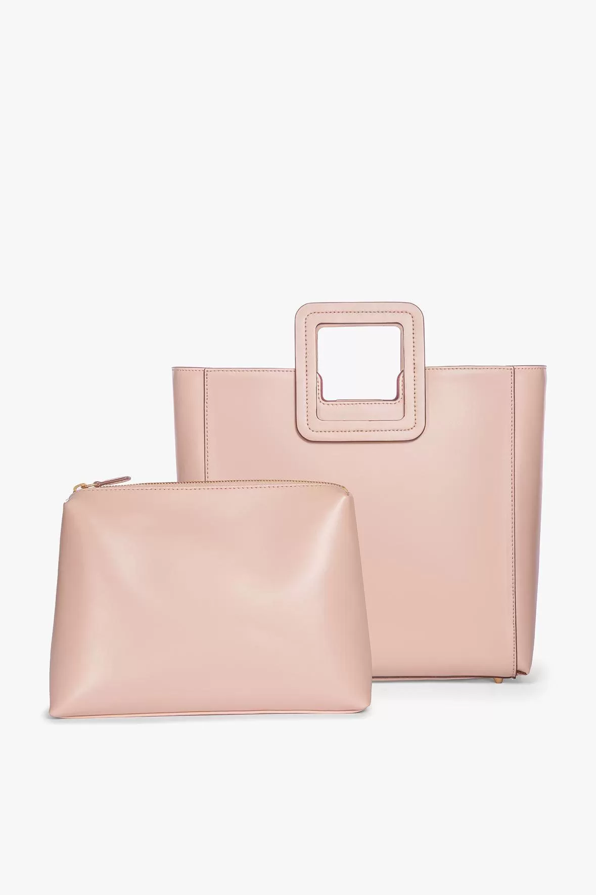 SHIRLEY LEATHER BAG | BLUSH