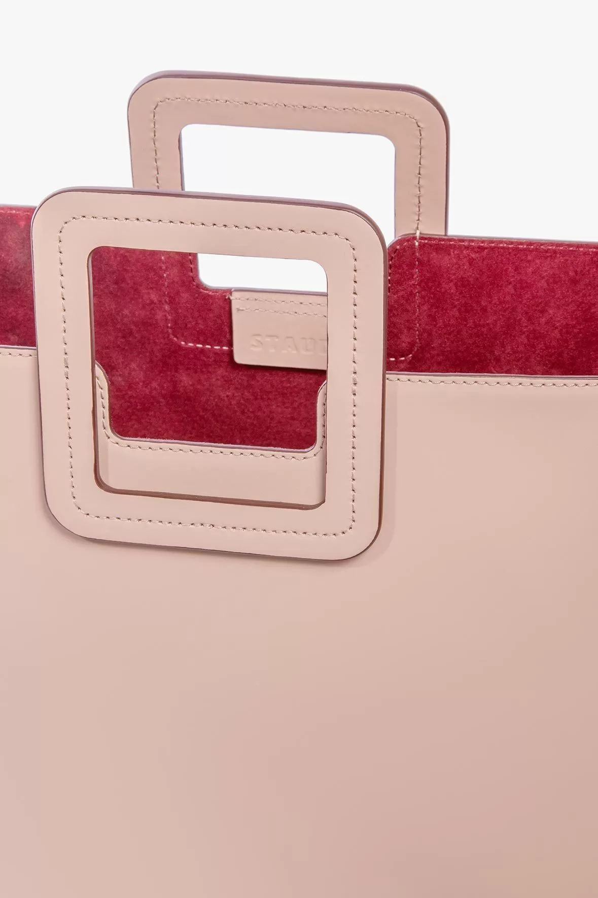 SHIRLEY LEATHER BAG | BLUSH