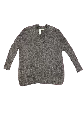 Size S/M - Jac   Jack Grey Knit Jumper